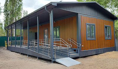 Модульная гостиница на 10 номеров