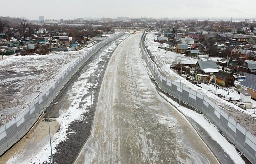 Шумозащитные экраны на трасе М7 Волга