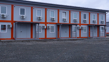 Рабочий поселок для строительной компании - фото