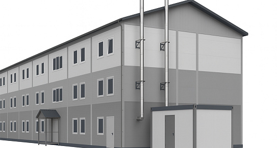 Общежитие на 200 человек - фото