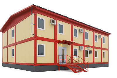 Модульное здание штаб