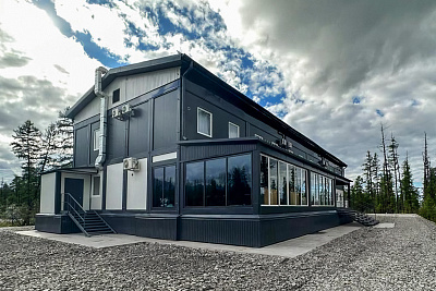 Модульная гостиница на 100 номеров