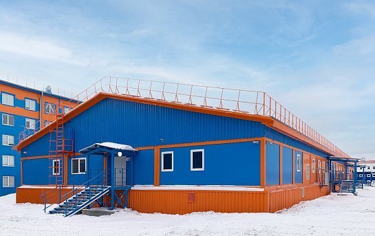 Модульная столовая на 500 посадочных мест
