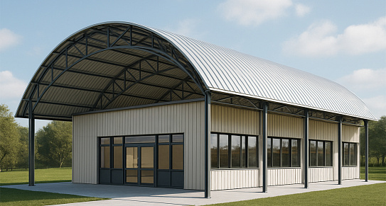 Быстровозводимые залы для игр - фото