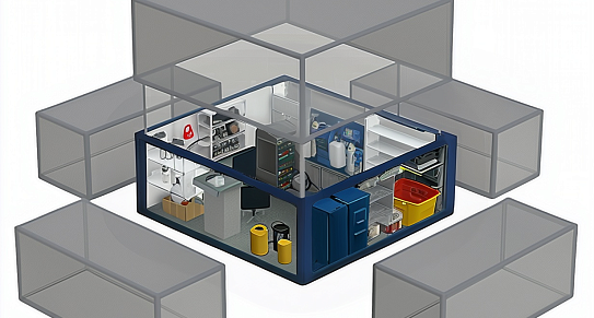 Модульный сервисный центр - фото