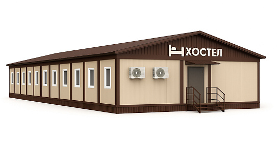 Быстровозводимые хостелы - фото