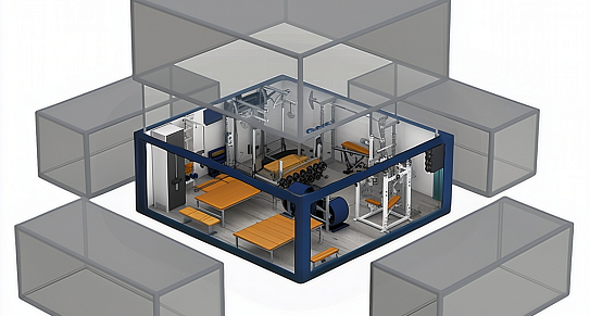 Спортзал - фото