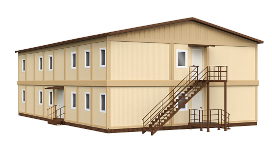 Модульные хостелы - фото