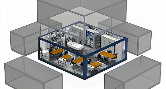 Модульный аэропорт - фото