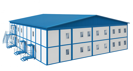 Быстровозводимые АБК - фото