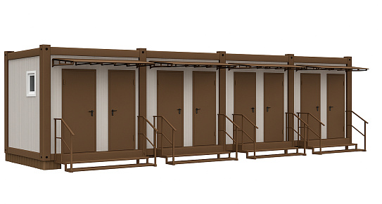 Купить модульную раздевалку - фото