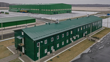 Проект вахтового поселка из блочно-модульных зданий - фото