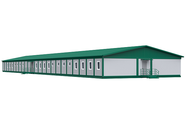 Модульное общежитие 50 человек