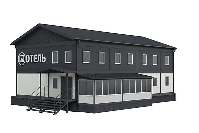 Модульный отель проект