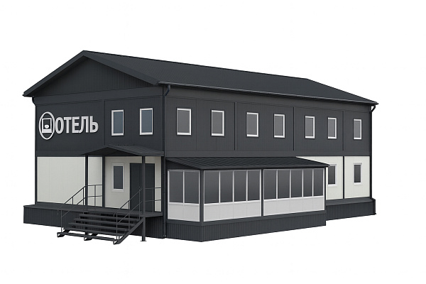Модульный отель проект