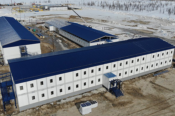 Вахтовый поселок для нефтяников