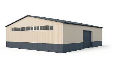 Каркасный цех 1920 м²