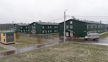 Проект вахтового поселка из блочно-модульных зданий - фото