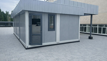 Модульные здания для инфраструктуры стадиона - фото