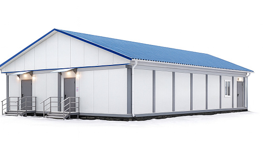 Быстровозводимый склад цена - фото