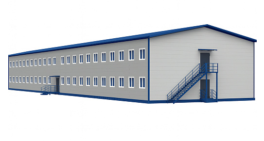 Модульное общежитие на 100 - фото