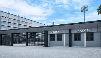 Модульные здания для инфраструктуры стадиона - фото