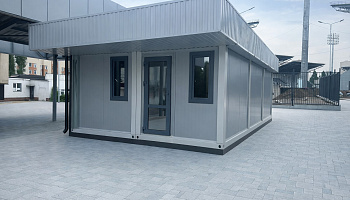 Модульные здания для инфраструктуры стадиона - фото