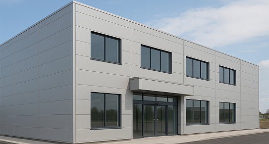 Каркасный административный центр - фото