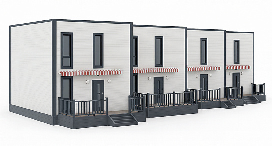 Модульный отель цена - фото
