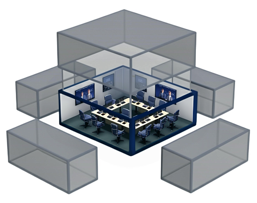 Модульный офис с переговорной