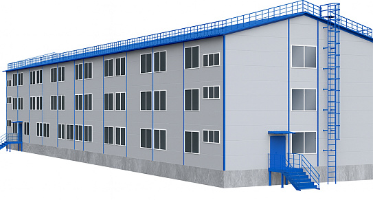 Общежитие для рабочих - фото