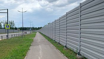 Шумозащитные экраны в Магнитогорске - фото