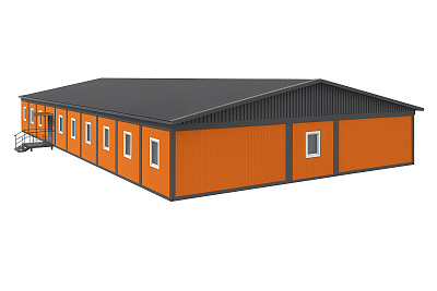 Модульные общежития на 30 человек