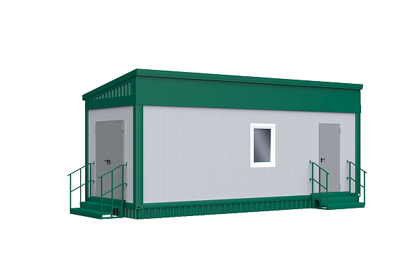 Модульная проходная с турникетом