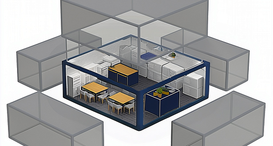 Быстровозводимые гостиницы - фото