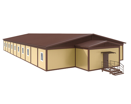 Модульное здание АБК