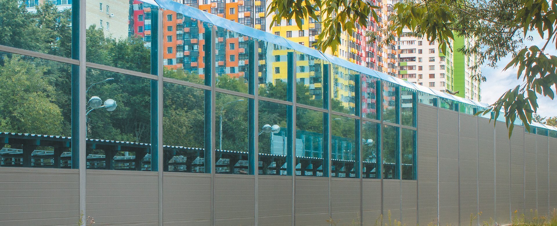 Акустические экраны - фото